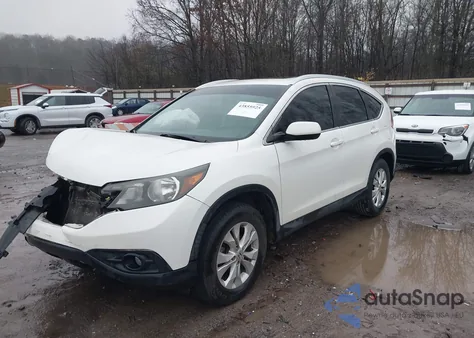 2012 Honda Cr-V Ex-L from USA, damaged, VIN 5J6RM4H76CL067963